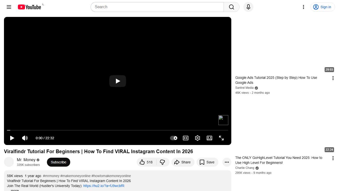 Viralfindr Tutorial For Beginners | How To Find VIRAL Instagram Content In 2026 - YouTube