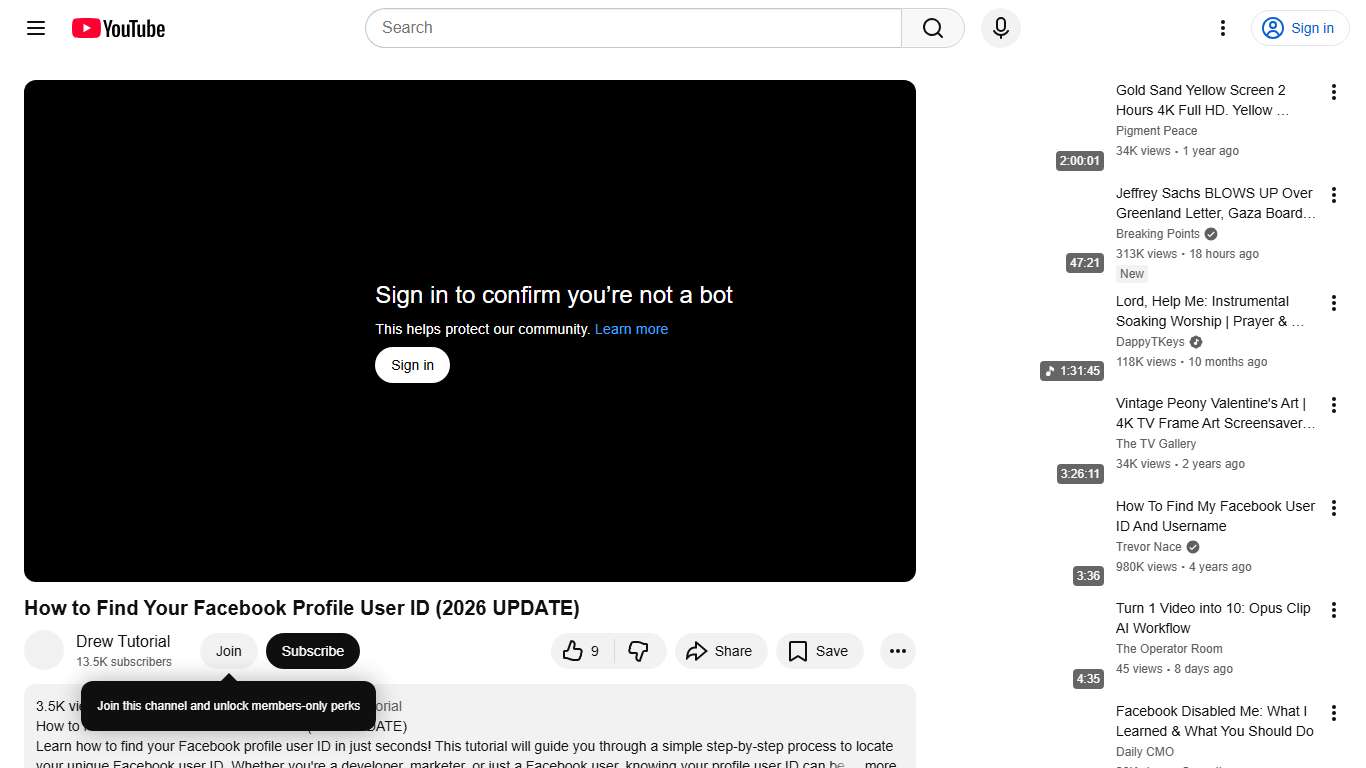 How to Find Your Facebook Profile User ID (2026 UPDATE) - YouTube